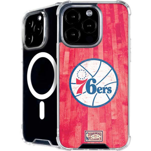 NBA Philadelphia 76ers Hardwood Classics iPhone 16 Pro MagSafe Case